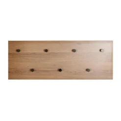 3S. x Home Garderobe murale 7 crochets métalliques Hot