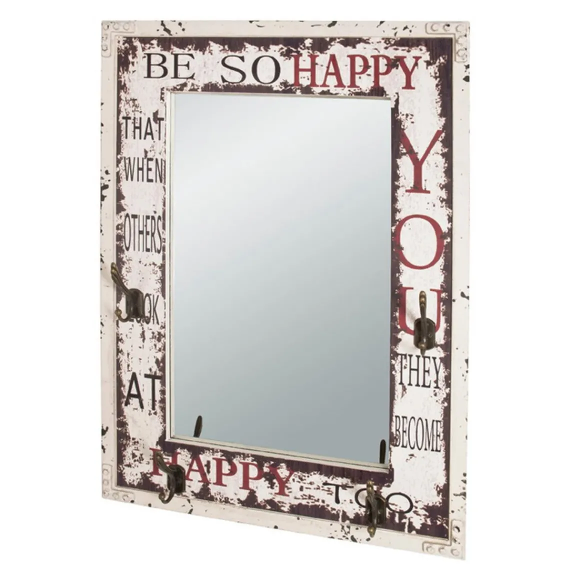 3S. x Home garderobe murale avec miroir HAPPY Sale