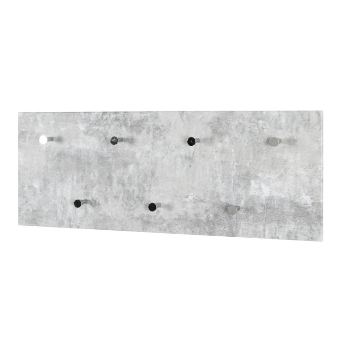 3S. x Home Garderobe murale décor beton modulable 7 crochets