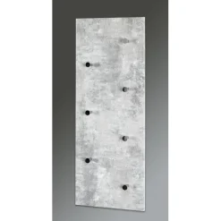 3S. x Home Garderobe murale décor beton modulable 7 crochets