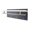 3S. x Home Garderobe murale décor granit tringle et crochets métal Online