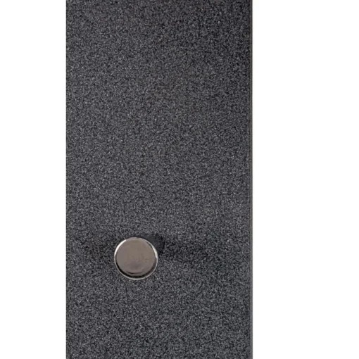 3S. x Home Garderobe murale décor granit 7 crochets acier chromé