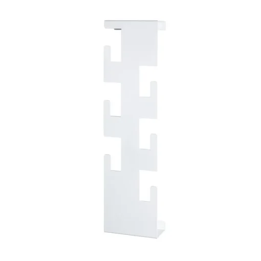 3S. x Home Garderobe murale en métal laqué blanc avec 6 crochets Online
