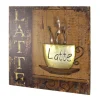 3S. x Home Garderobe murale Latte avec 3 crochets Discount
