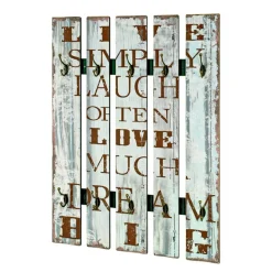 3S. x Home Garderobe murale Live bleu 10 crochets Best
