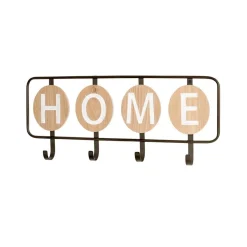 3S. x Home Garderobe murale Noir en Métal laqué Best