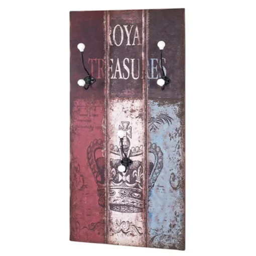 3S. x Home Garderobe murale Royal multicolore 4 crochets Clearance