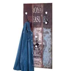 3S. x Home Garderobe murale Royal multicolore modèle maxi 4 crochets Best