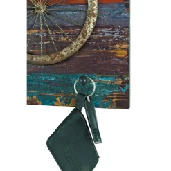 3S. x Home Garderobe murale Vélo multicolore 4 crochets Best