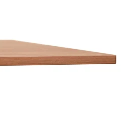 ALTEREGO Grand bureau pliable 'FLEXO' sur roulettes en bois finition Noyer Online