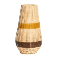 Becquet Grand vase en bambou tresse Vannier Sale