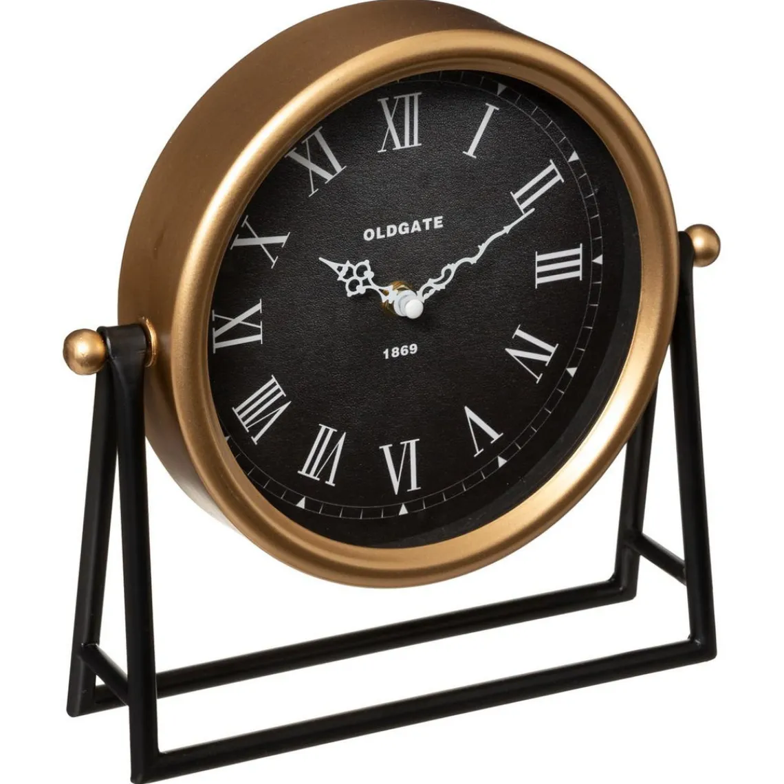 3S. x Home Horloge à Poser Métal 26 x 26 cm Luca