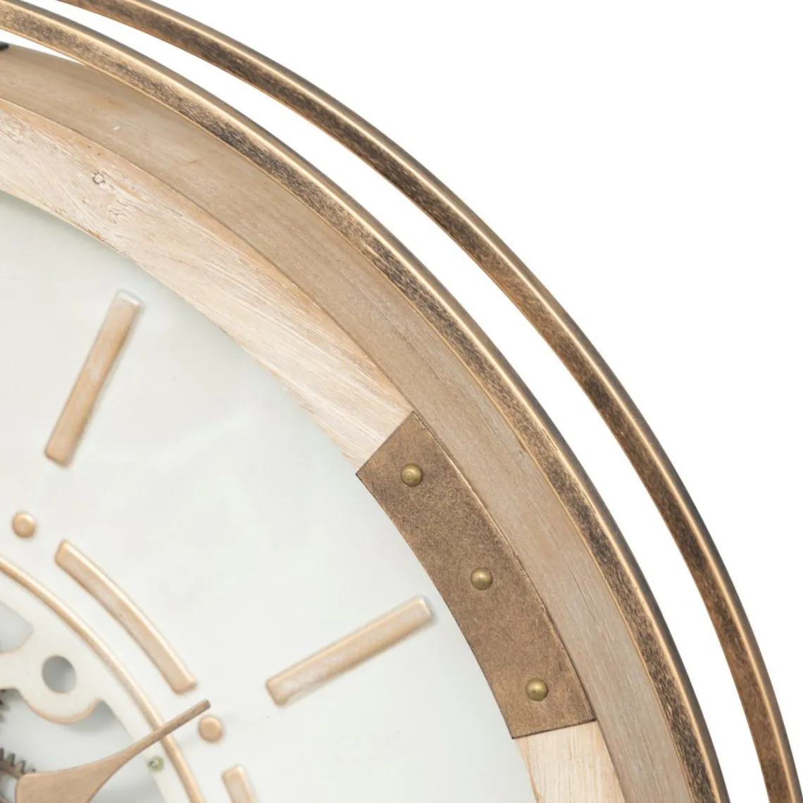 3S. x Home Horloge beige Outlet