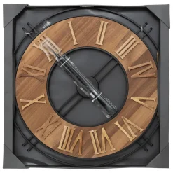 3S. x Home Horloge Dorian D65 Marron Sale