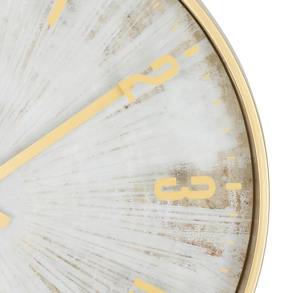 3S. x Home Horloge Izzie en verre Discount