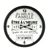 3S. x Home Horloge La Vie En Famille Outlet