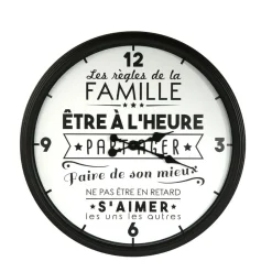 3S. x Home Horloge La Vie En Famille Outlet