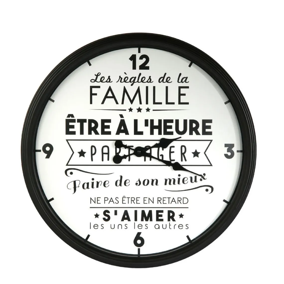 3S. x Home Horloge La Vie En Famille Outlet