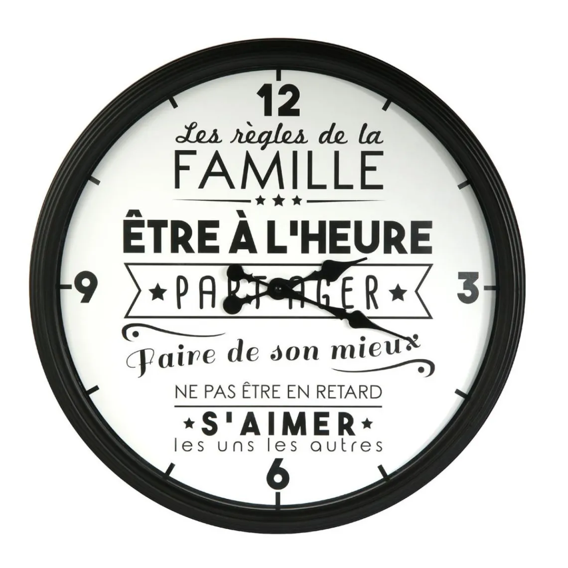 3S. x Home Horloge La Vie En Famille Outlet