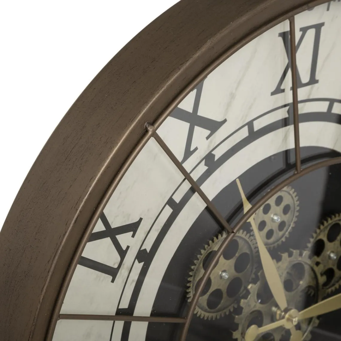 3S. x Home Horloge Métal Mécanique D 57 Stella marron Clearance