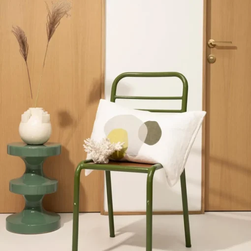 Maison Vivaraise Housse de coussin PIA Brume 60 x 40 Discount