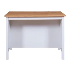 3S. x Home Ilot de cuisine JULINA blanc / Chêne Artisan Online