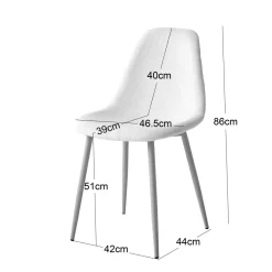 3S. x Home La chaise COPENHAGEN design scandinave Clearance