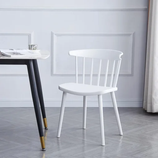 3S. x Home La chaise EXCHANGE design scandinave Blanc