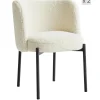 3S. x Home La chaise GRIMSTAD avec design scandinave Blanc Outlet