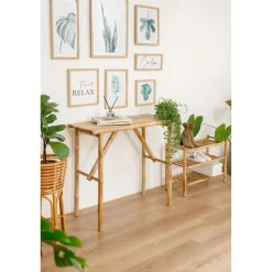 3S. x Home La console PATTANI design scandinave et sa structure en bois massif Clearance