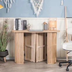 3S. x Home La console PIREUS son design scandinave et sa structure en bois massif Clearance