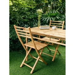 3S. x Home La table à manger BARU son design rustique et épuré pour 4 personnes Outlet
