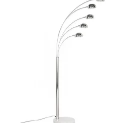 ALTEREGO Lampadaire 5 Arcs chrome