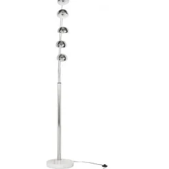 ALTEREGO Lampadaire 5 Arcs chrome