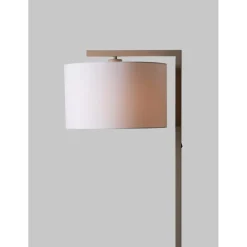 It s About Romi Lampadaire Boston sable abat-jour blanc Online