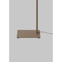 It s About Romi Lampadaire Boston sable abat-jour lin clair Discount