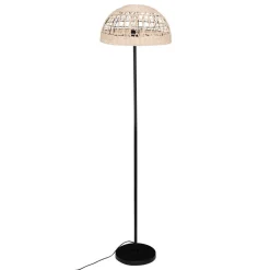 3S. x Home Lampadaire droit en métal - beige Discount