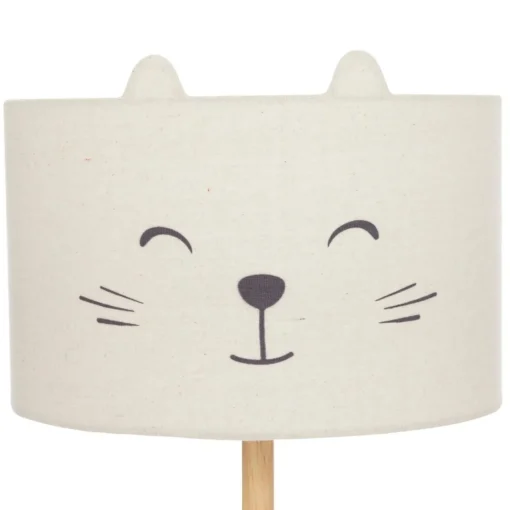 3S. x Home Lampadaire enfant chat en bois de pin Hot