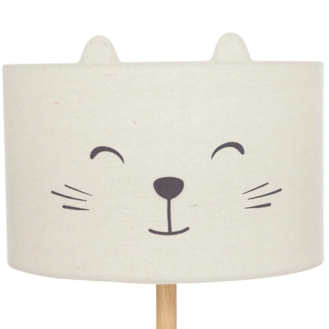 3S. x Home Lampadaire enfant chat en bois de pin Hot