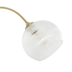 3S. x Home Lampadaire Verre + Marbre LAYE Clearance
