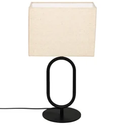 3S. x Home Lampe à poser Alec métal noir Sale