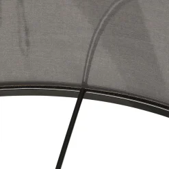 ALTEREGO Lampe à poser design 'SPRING MINI' avec abat-jour gris et trépied noir Hot