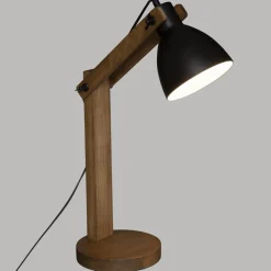 3S. x Home Lampe Arc Cuba Noir H 56 Discount