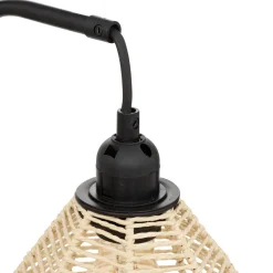 3S. x Home Lampe Arc DELIA Naturelle H47.5