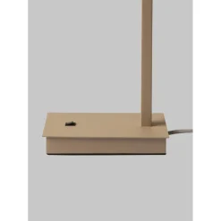 It s About Romi Lampe de table Boston sable abat-jour blanc Discount