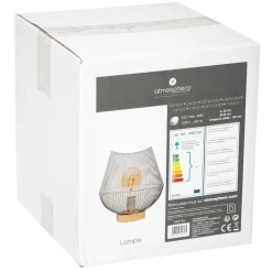 3S. x Home Lampe en Fil Jena Métallique