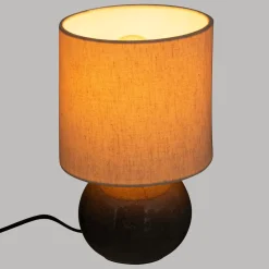 3S. x Home Lampe grise et coton Best