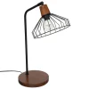 3S. x Home Lampe noire en métal New