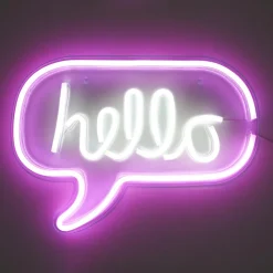 3S. x Home Lampe Néon Hello Acrylique USB Clearance