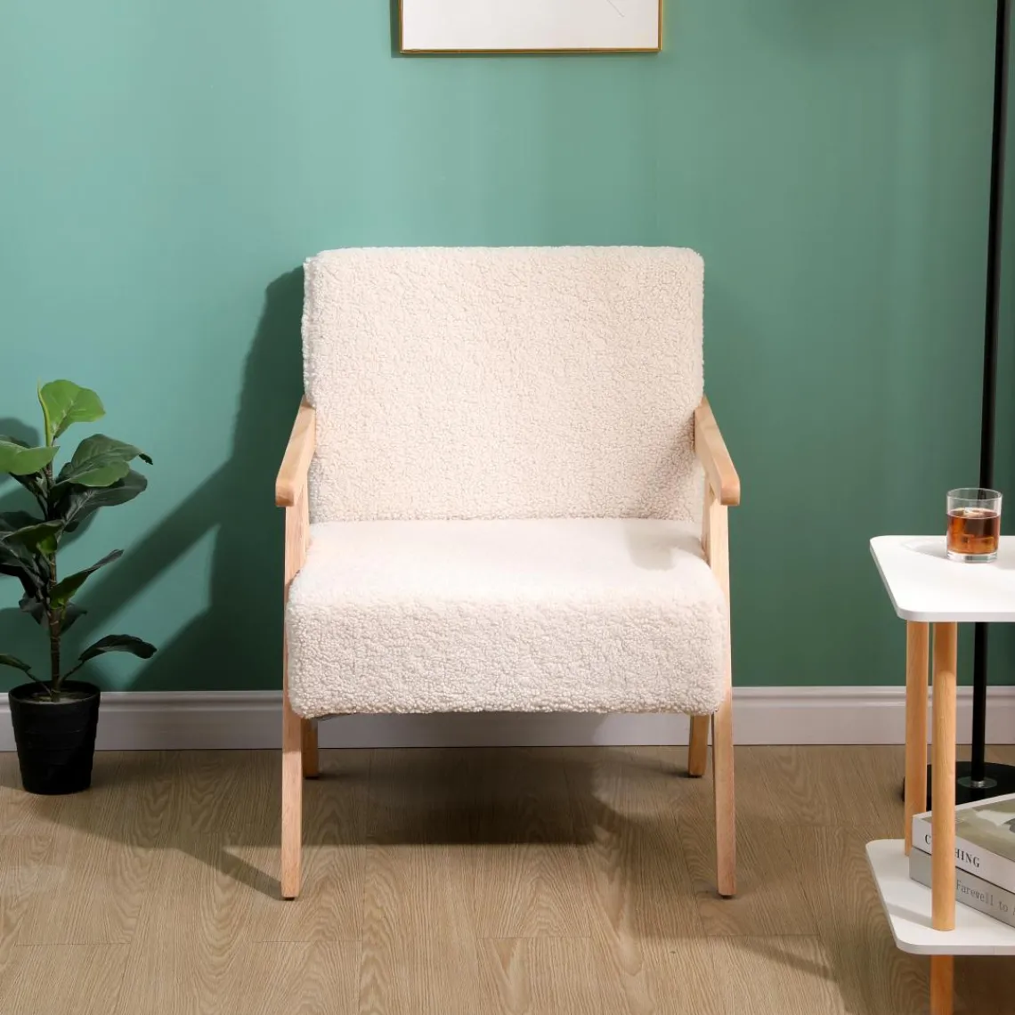 3S. x Home Le fauteuil de salon SANTAREM design scandinave Best